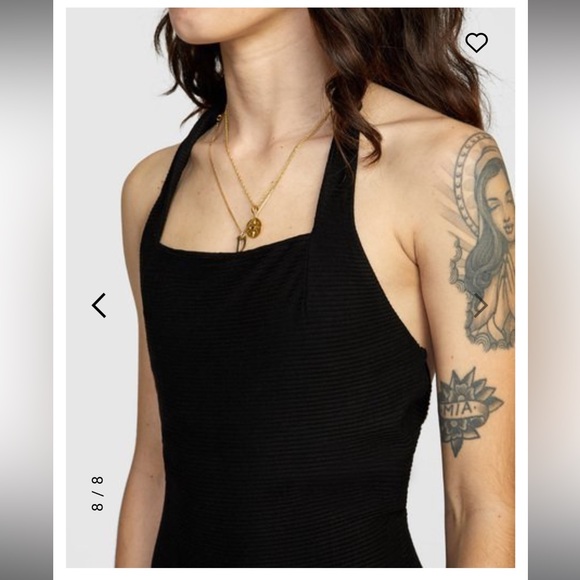 NWT RVCA RUSHMORE HALTER DRESS - Picture 6 of 10